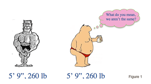 muscle weight vs fat weight