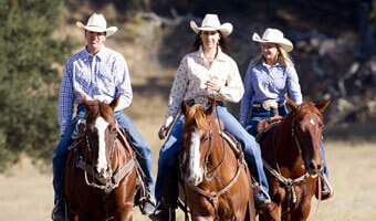 People Riding Horses