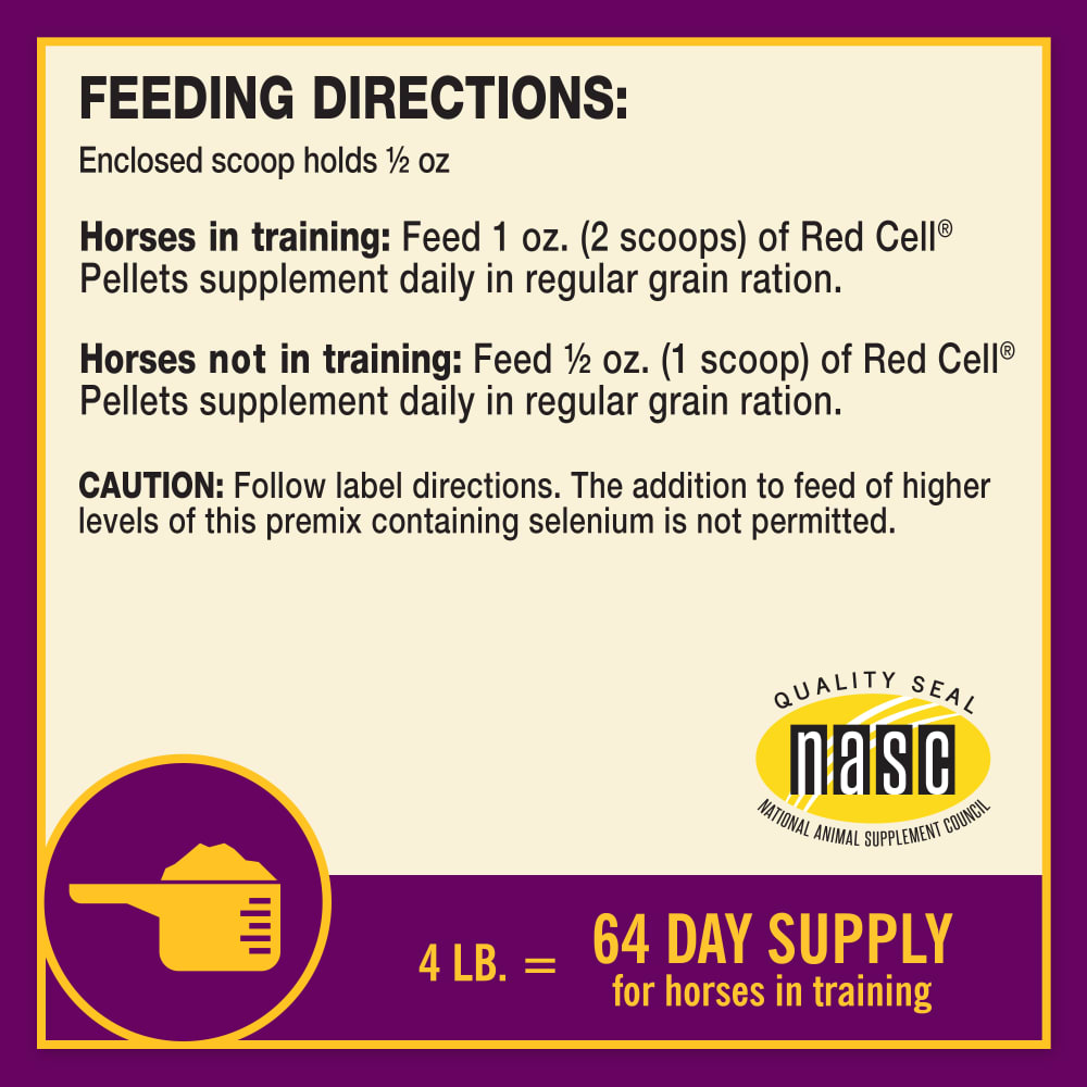 086621607842-horse-health-red-cell-pellets-4-lb-directions